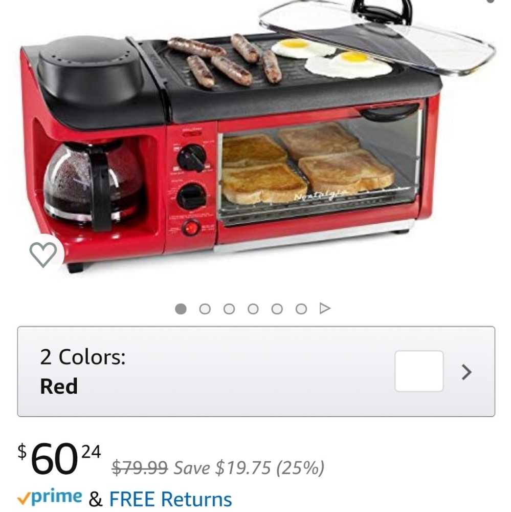 New 3 in 1 breakfast station